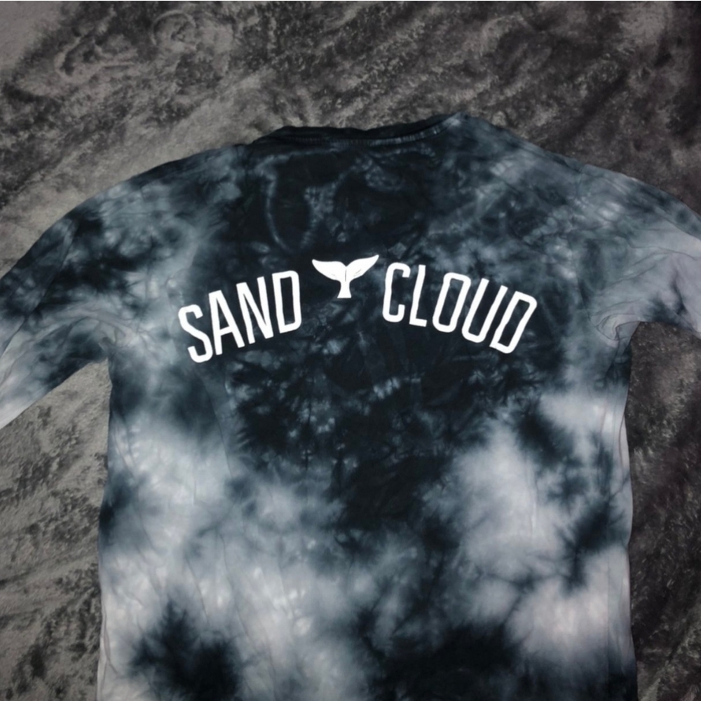 Acid Wash Sand Cloud Long Sleeve